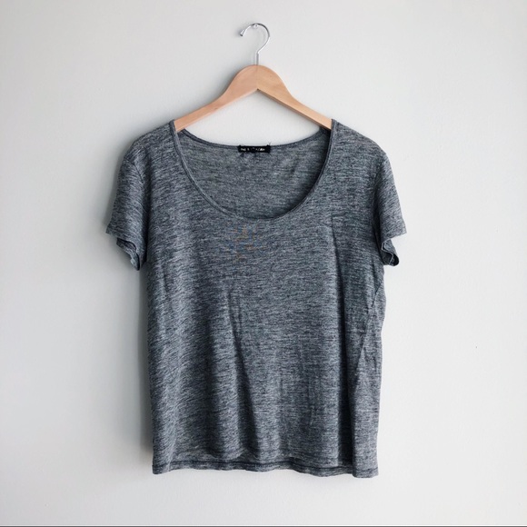 rag & bone Tops - ✨SALE✨ Rag & Bone | NWOT Gray 100% Linen T-Shirt